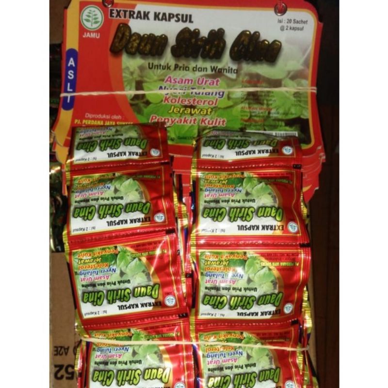 Kapsul Daun Sirih Cina