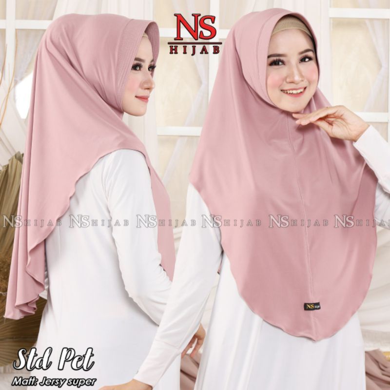 JILBAB INSTAN OVAL/JERSEY PREMIUM/ORI NS HIJAB