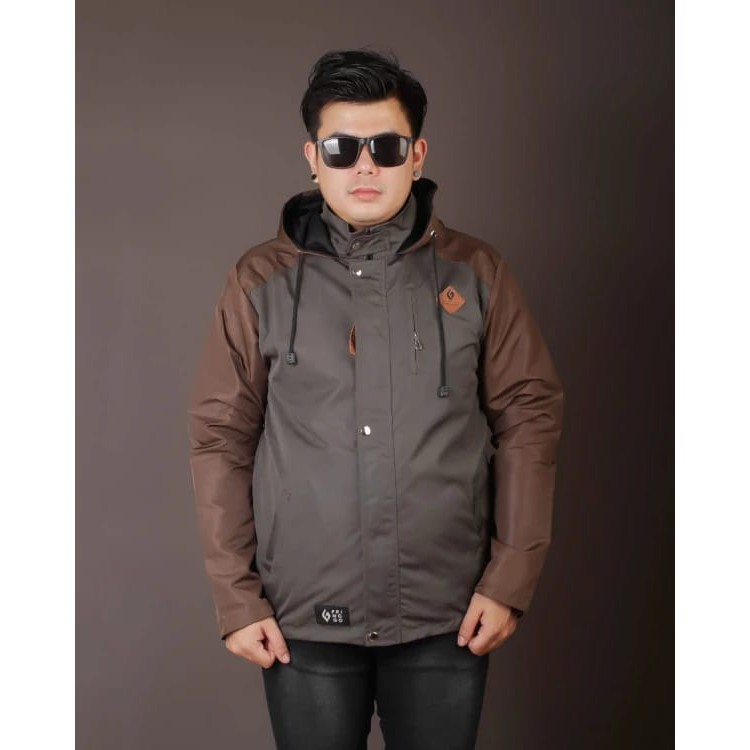 jaket casual adventure pria