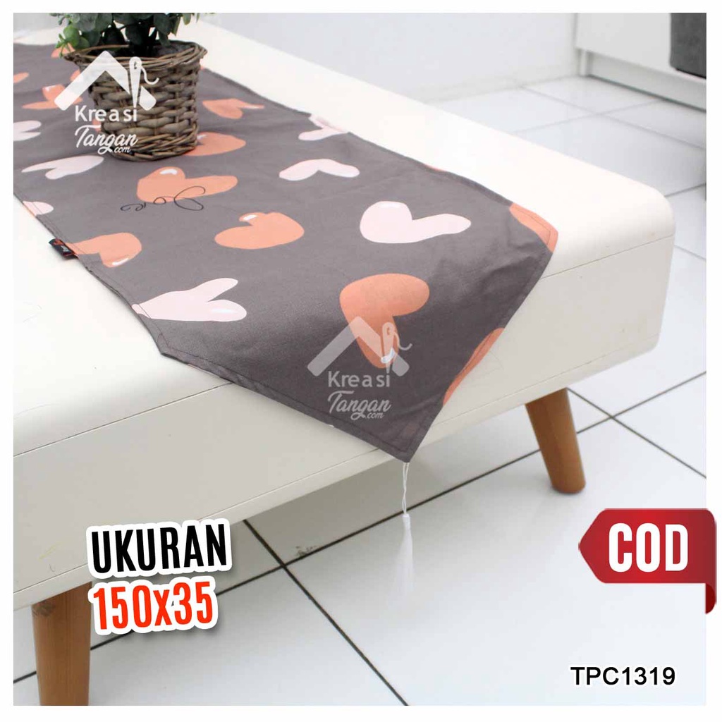 Taplak Meja / Table Runner Ukuran 105x30 - 150x35 TPC1319