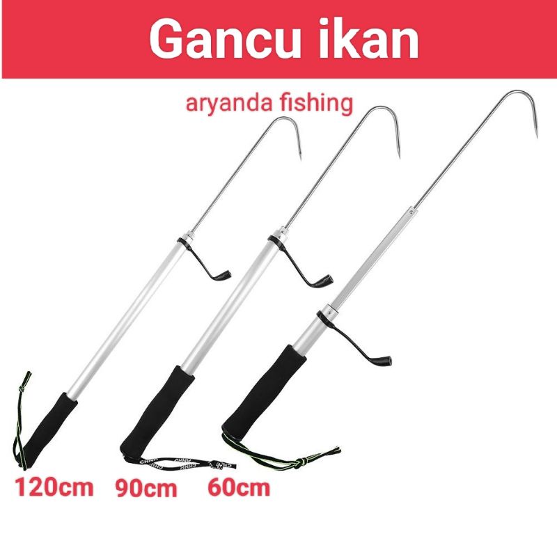 gancu ikan telescopic