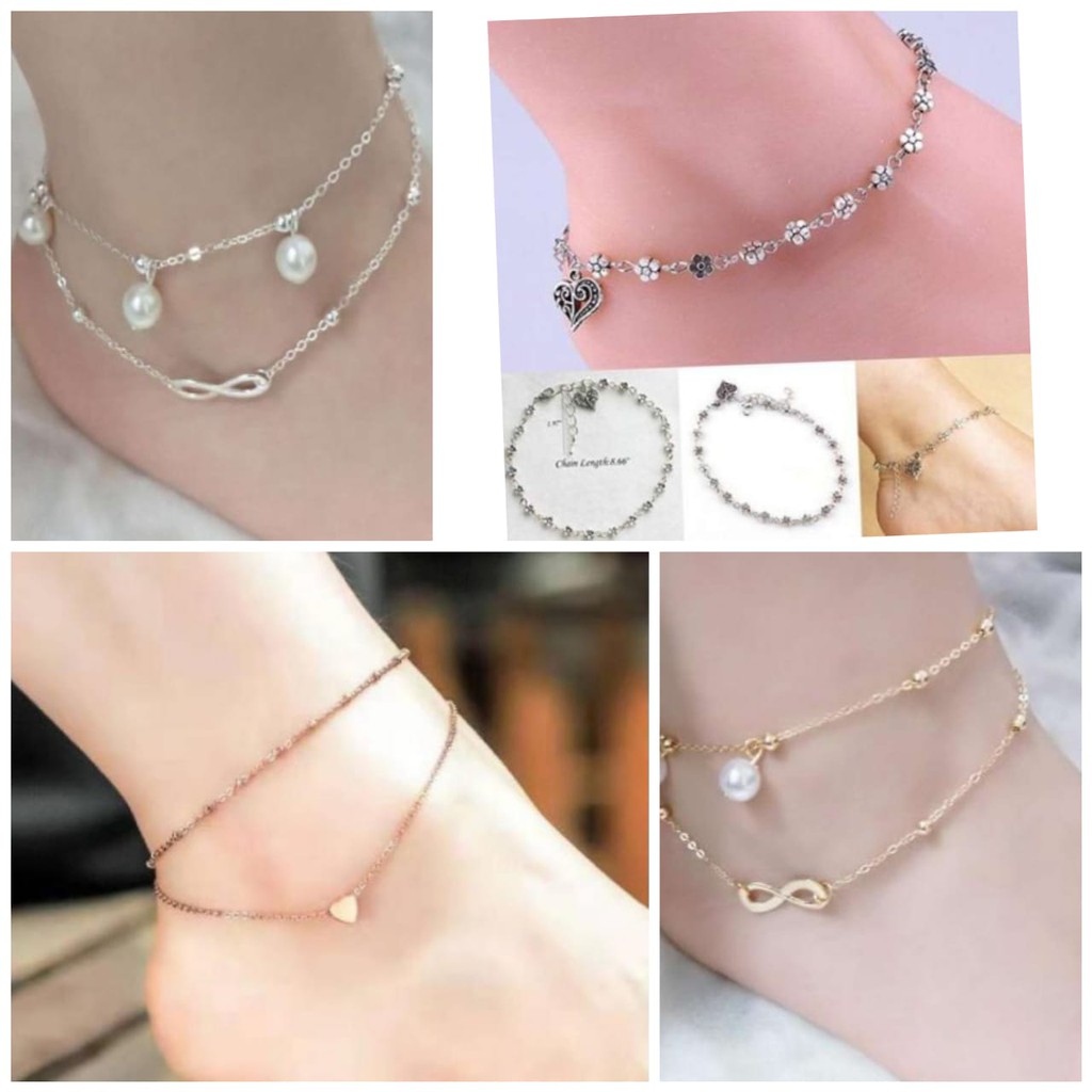 GW88- BAYAR DITEMPAT gelang kaki wanita terbaru gelang kaki import