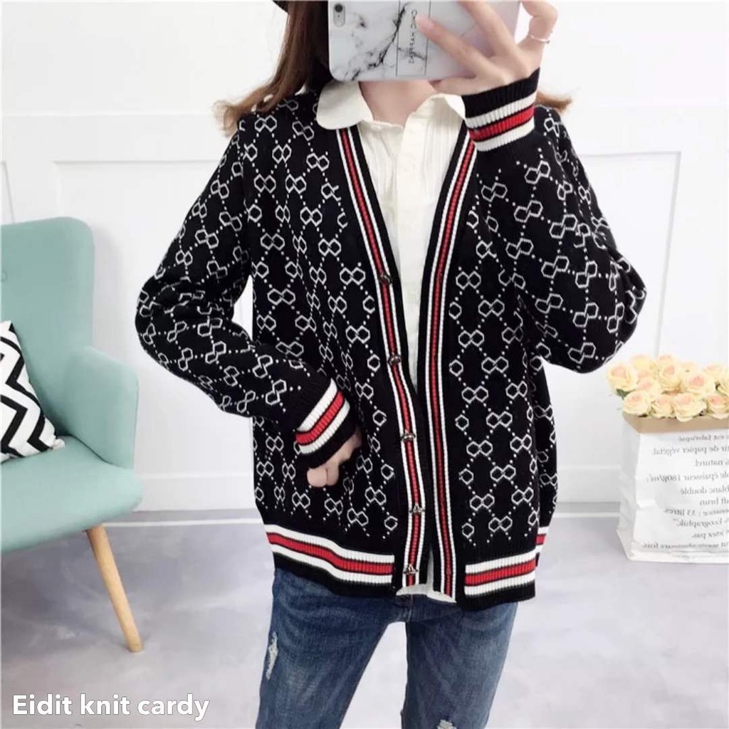 Eidit knit cardy - Thejanclothes