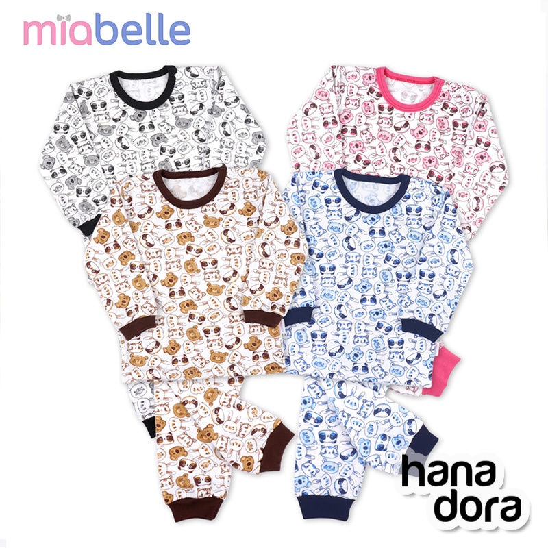 Miabelle Set Baju Panjang Kancing Pundak + Celana FP08