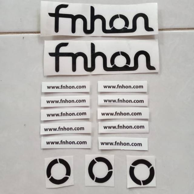 Paketan Sticker Fnhon Sepeda Lipat