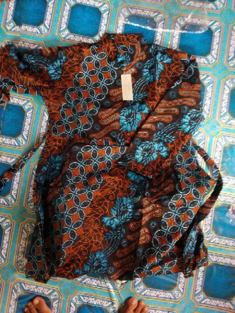 Maura Couple - Sania Ruffle Batik Couple Ori Ndoro Jowi Garansi Termurah Shopee - Batik Modern Solo