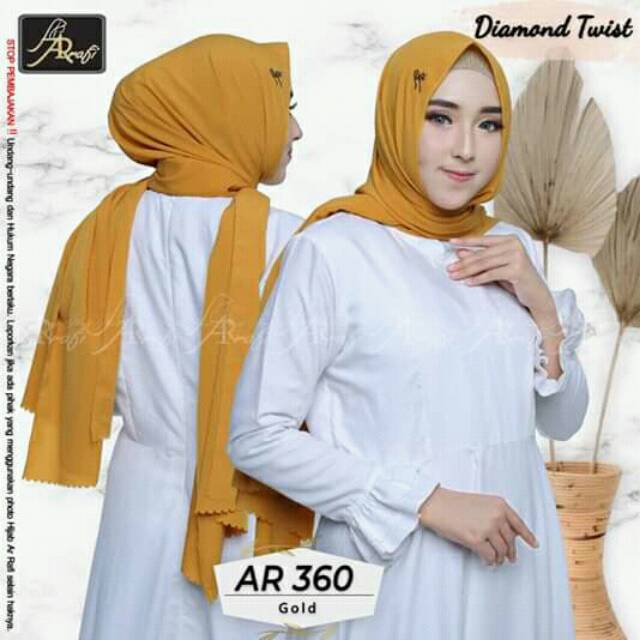 Hijab arrafi  AR 360, pashmina hijab arrafi