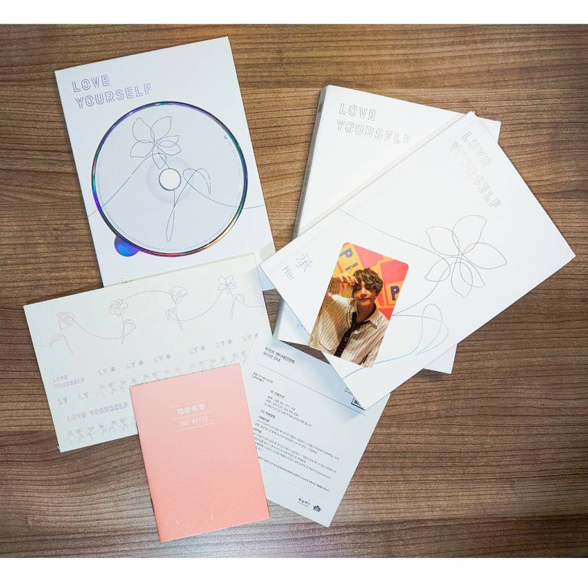ALBUM BTS LOVE YOURSELF: HER, “E” VER FULLSET OFFICIAL (UNSEALED)