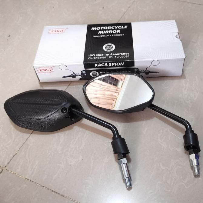 Kaca Spion Vario 125 Vario 150 Include Sambungan Kaca Asli Cembung Emg