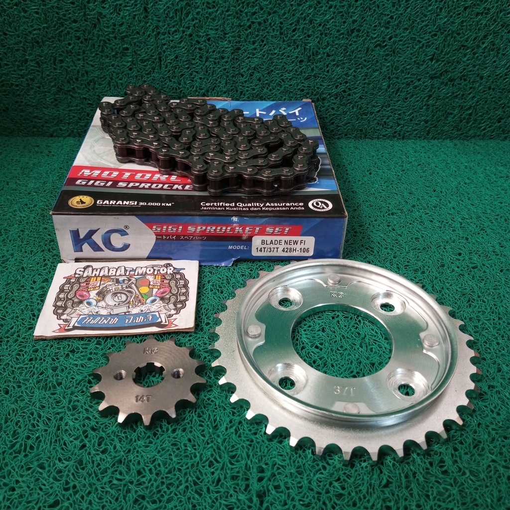 GEAR PAKET GEARSET GIRSET GEAR BLADE NEW REVO ABSOLUTE SUPRA X 125 MODEL SSS