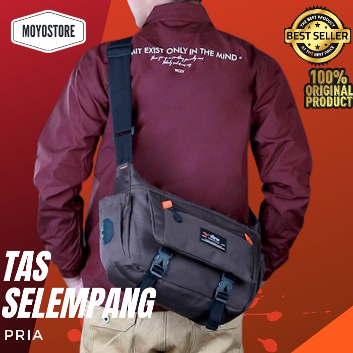 Tas Sling Bag Pria Tas Waist Bag Pria  - Tas Selempang Pria Tas Pinggang Pria Tas Multifungsi Tas Jo