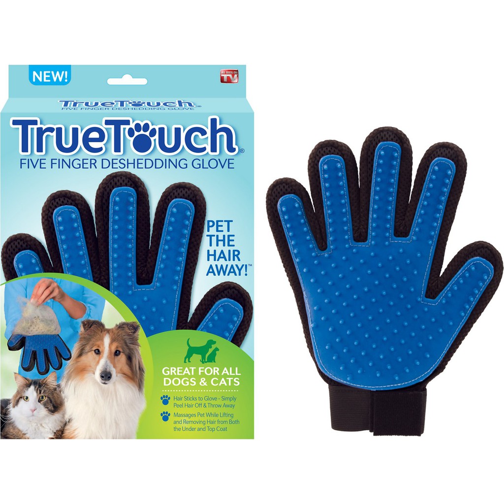 True Touch Aninal/Pets Glove Grooming/Sarung Tangan Hewan Peliharaan