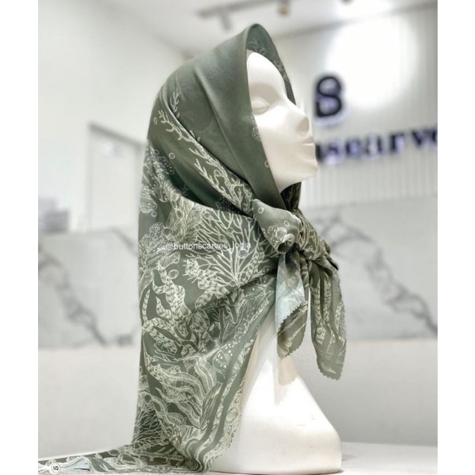 Buttonscarves El Mar Minorca Storm