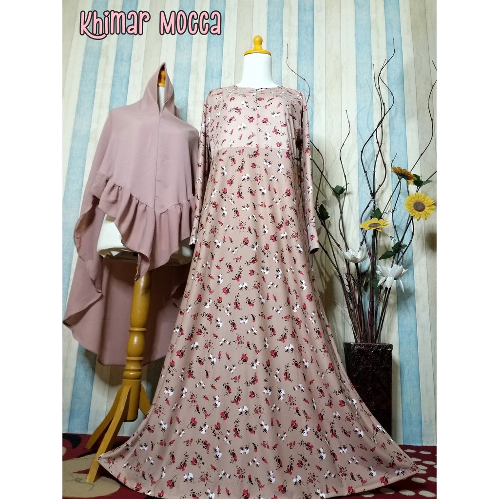 Gamis Murah Misbee Set Khimar pet Antem Gamis Grasia