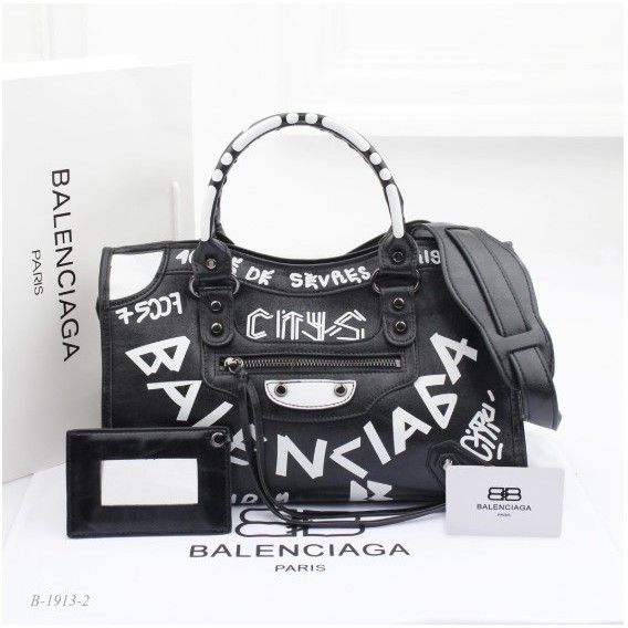 Tas Balenciaga Graffiti Edge City