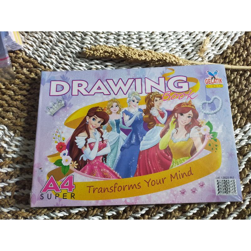 

Buku Gambar Gelatik A4 / Buku gambar anak / Buku Gambar / ATK