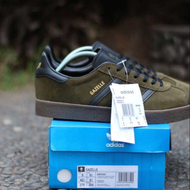 ADIDAS GAZELLE BLACK HUNTER ORIGINAL BNIB