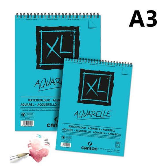 

(BISA COD) Canson XL Aquarelle Watercolor Pad A3 FREE ONGKIR Kode 882