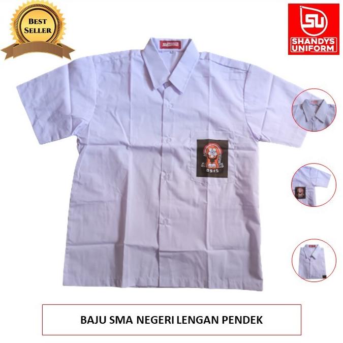 seragam sekolah sma / seragam anak sekolah / baju putih pria