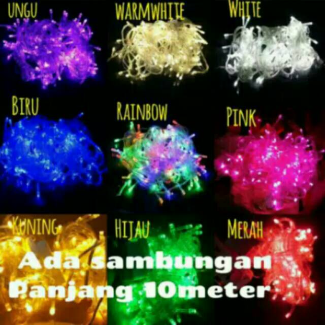 Lampu tumblr/lampu dekor