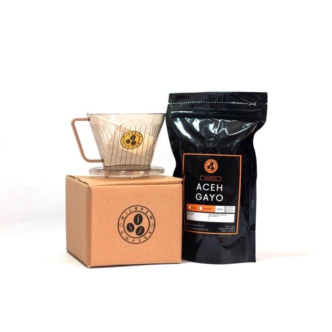 

(BISA COD) Paket Coffee V Dripper + 250 Gram Kopi Arabica