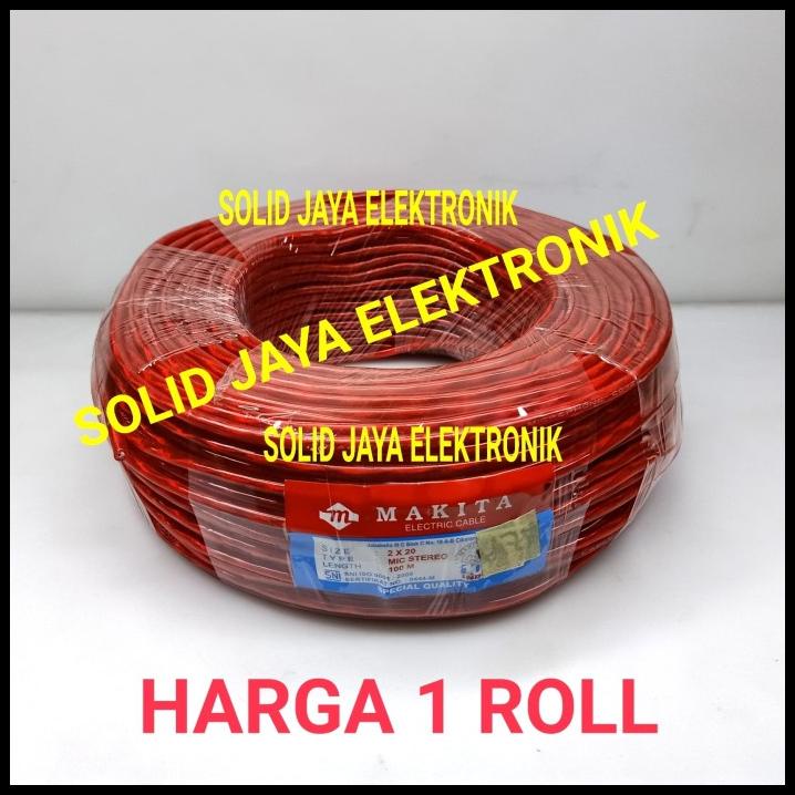 Kabel Mic Stereo Makita L2T-2S Kabel Microphone Tembaga Harga 1 Roll