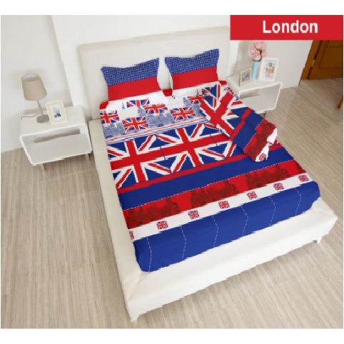 Sprei Lady Rose Terbaru Terlaris King 180x200 London
