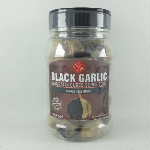 

Bawang hitam lanang black garlic