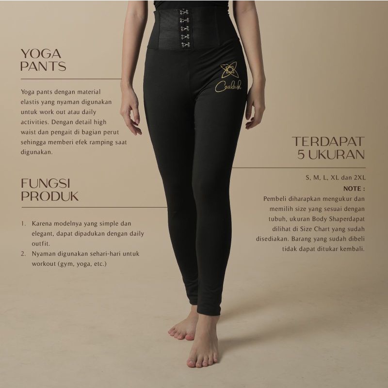 ( Buy 1 Get 1 )Caelash Yoga Pant/Contouring Pant