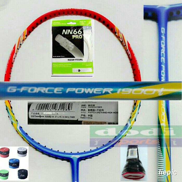 Promo  Raket lining G  force power 1800  1900i original  Murah