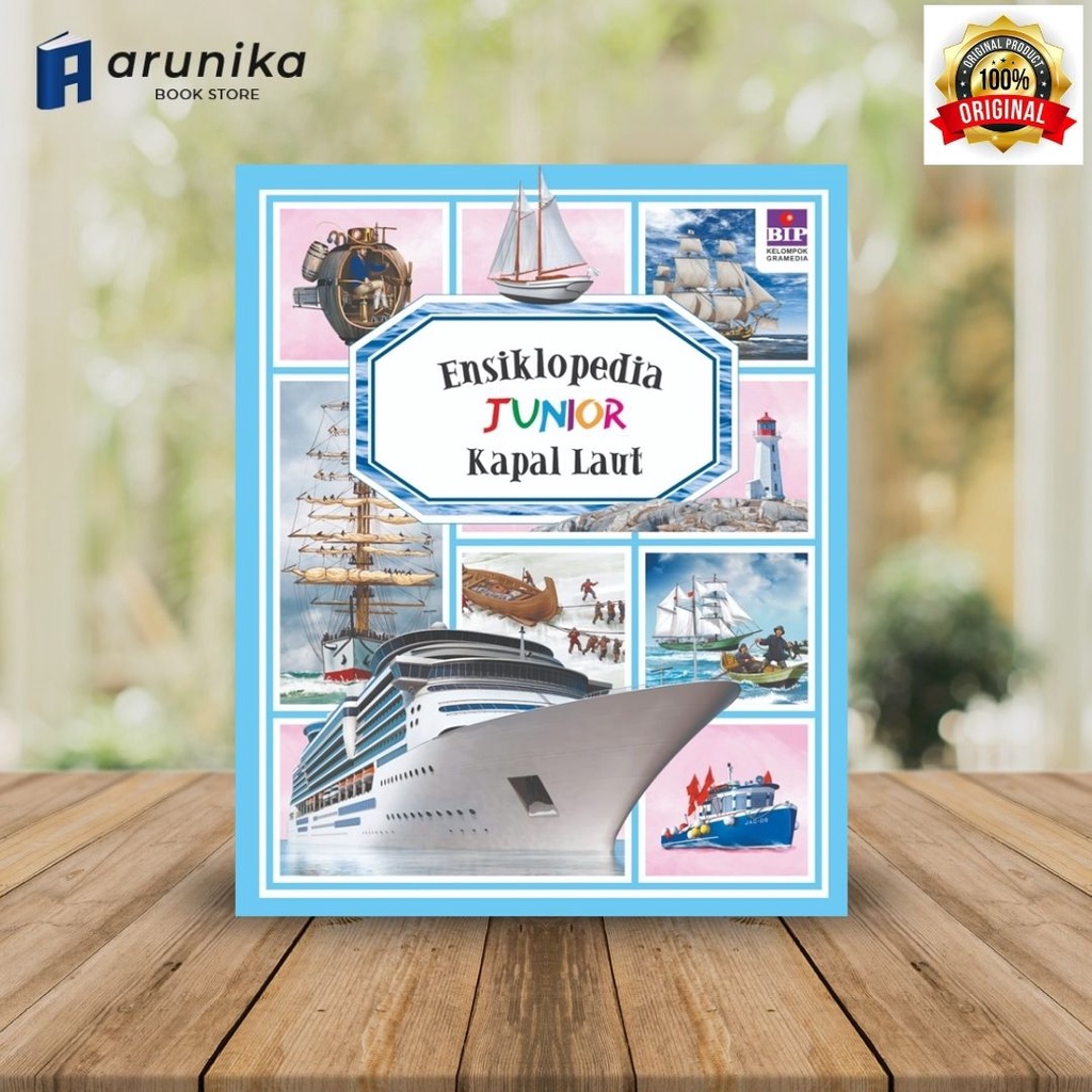 Ensiklopedia Junior Kapal Laut / Hard Cover - ORIGINAL
