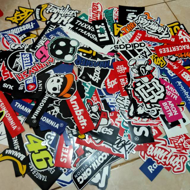  STIKER  BRAND  DISTRO GRAFTAC THANKSINSOMNIA SMITTY 