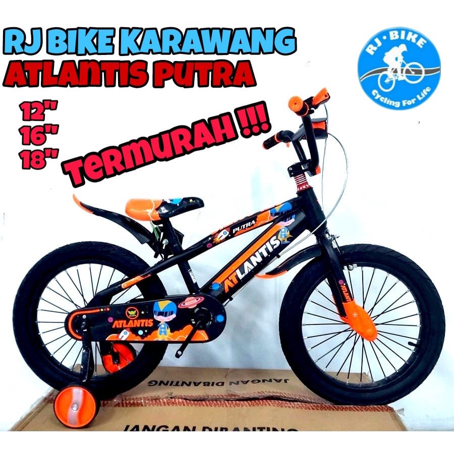 SEPEDA ANAK LAKI LAKI BMX ATLANTIS PUTRA 12 16 DAN 18