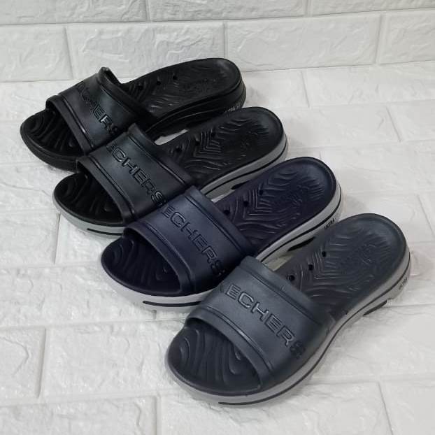 Skechers / Sandal Skechers / Skechers Sandal / Sandal Pria / Selop Pria / Skechers Cali Gear Sandal