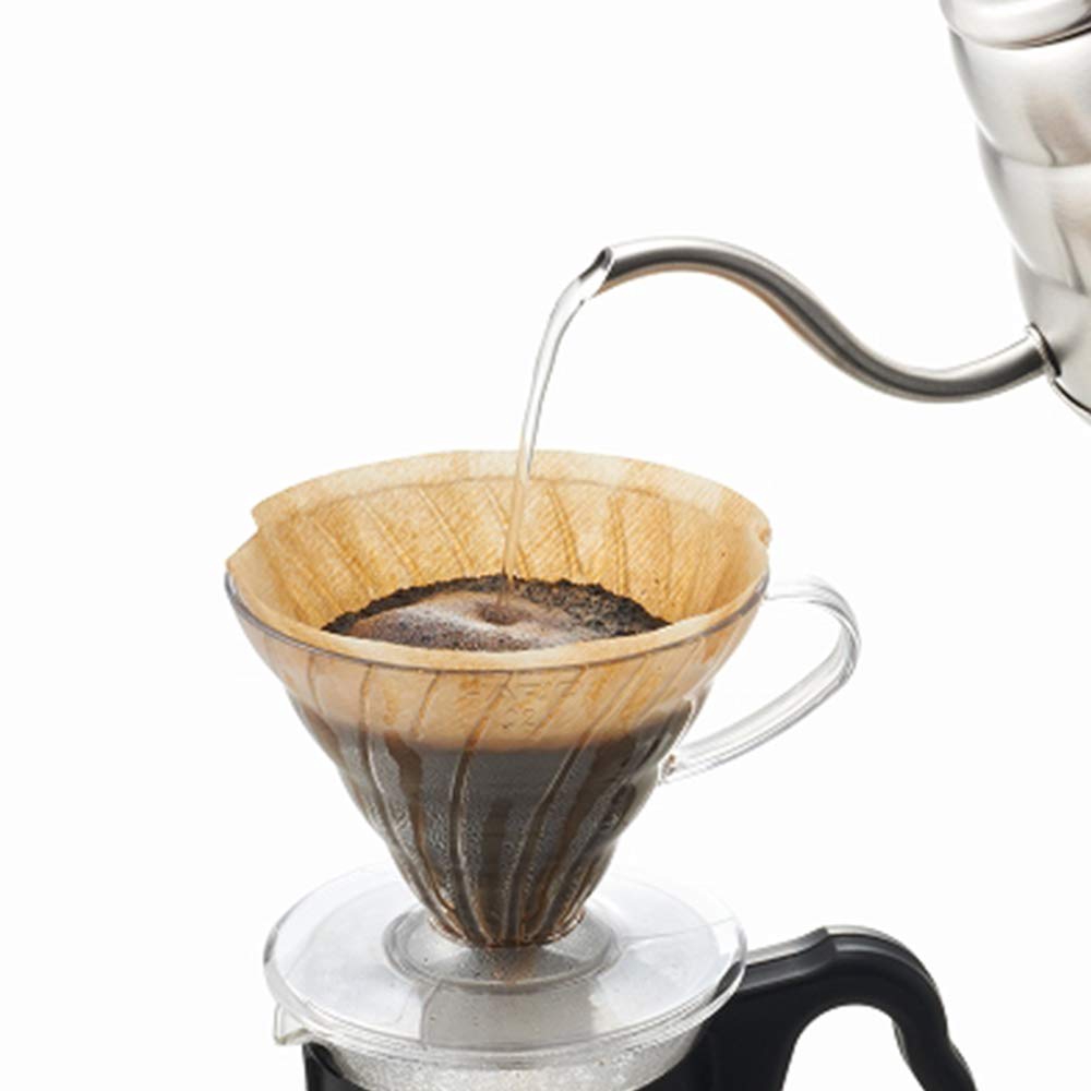 HARIO V60 PLASTIC COFFEE DRIPPER CLEAR | Dripper Kopi