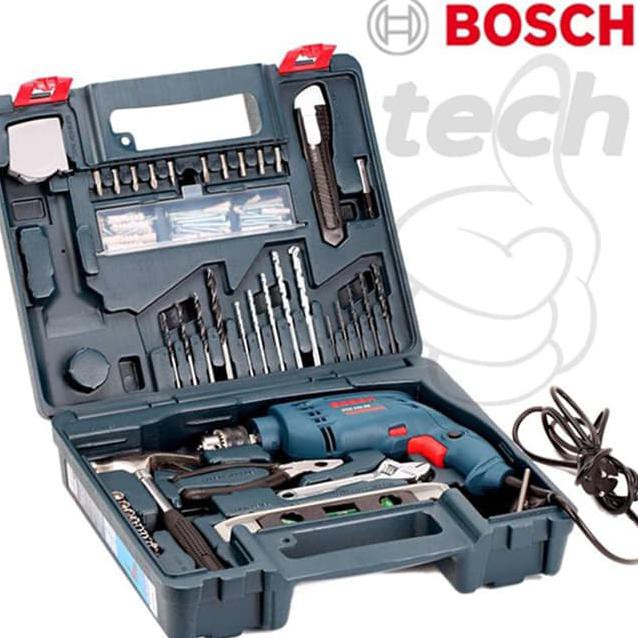 Mesin Bor Tembok Beton Bosch GSB 500 RE & Hand Tool Kit - Perkakas