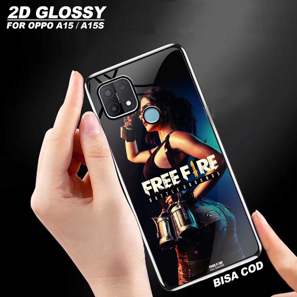 Sukses Case OPPO A15/A15S - Hardcase 2D Glossy Oppo A15/a15S - Silikon Hp Oppo - Silicon Hp Oppo - K