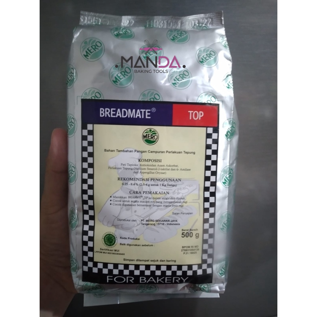 

Mero Breadmate bread improver pengembang roti