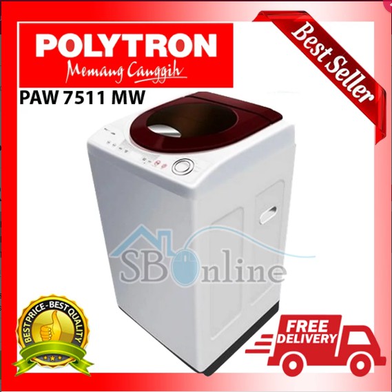 Polytron Mesin Cuci 8 5 Liter PAW 8511 Zeromatic Maya