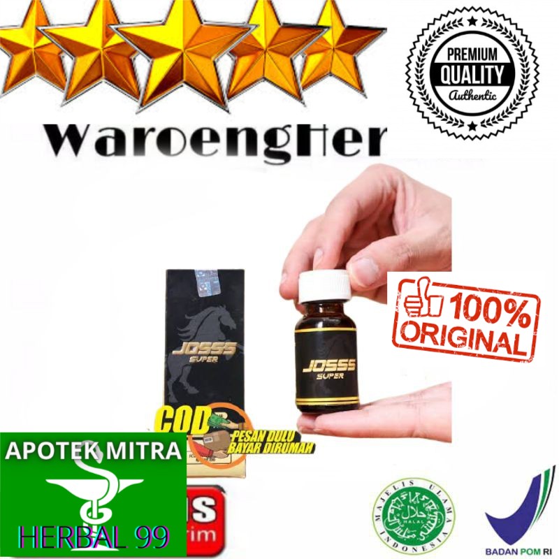 100% ASLI Joss Super -Herbal Terbaik Untuk Pria Berstamina