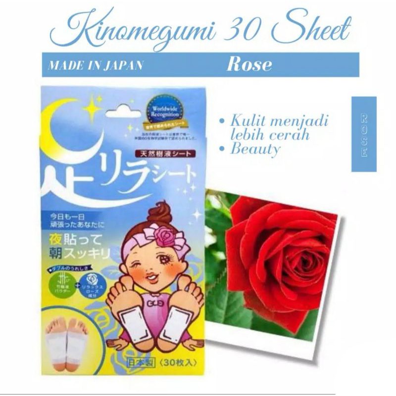 kinomegumi Detox Foot Patch Tempelan Kaki