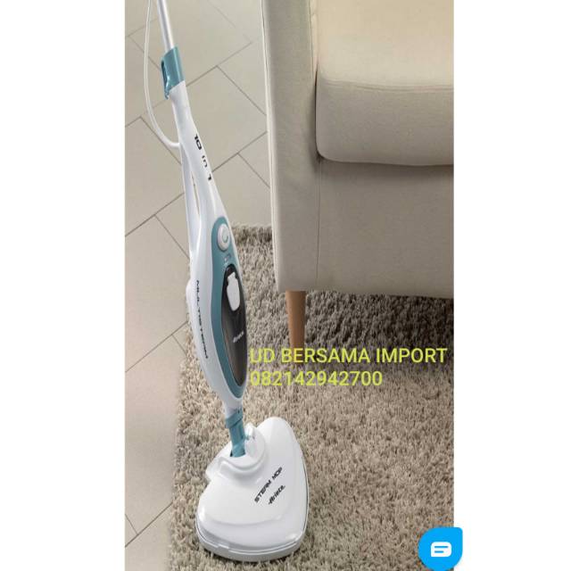 steam mop ariete italy 10 in 1 alat pel steam bunuh virus kuman bakteri