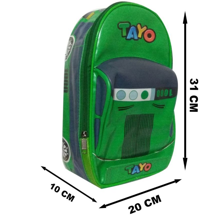 PA TERMURAH !! TAS RANSEL SEKOLAH ANAK PAUD PAUT / TK CARS BENTUK MOBIL TAYO LITTLE BUS TAHAN AIR - TA006