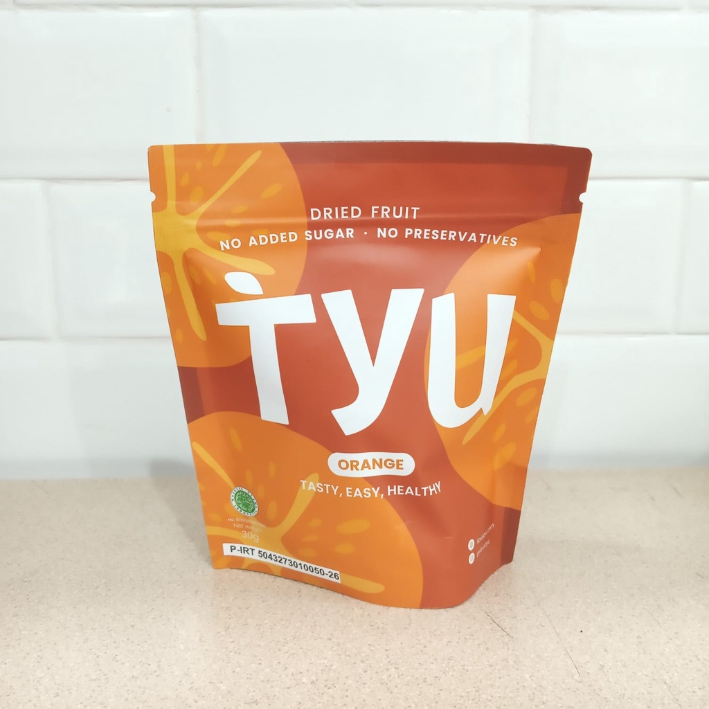 

Tyu Orange Chewy Fruit 20gr