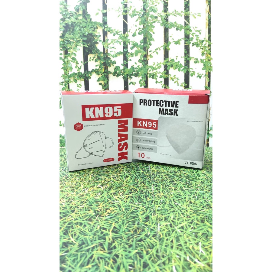 Masker KN95 isi 10 pcs/box - 5ply 5 lapis KN95 Premium