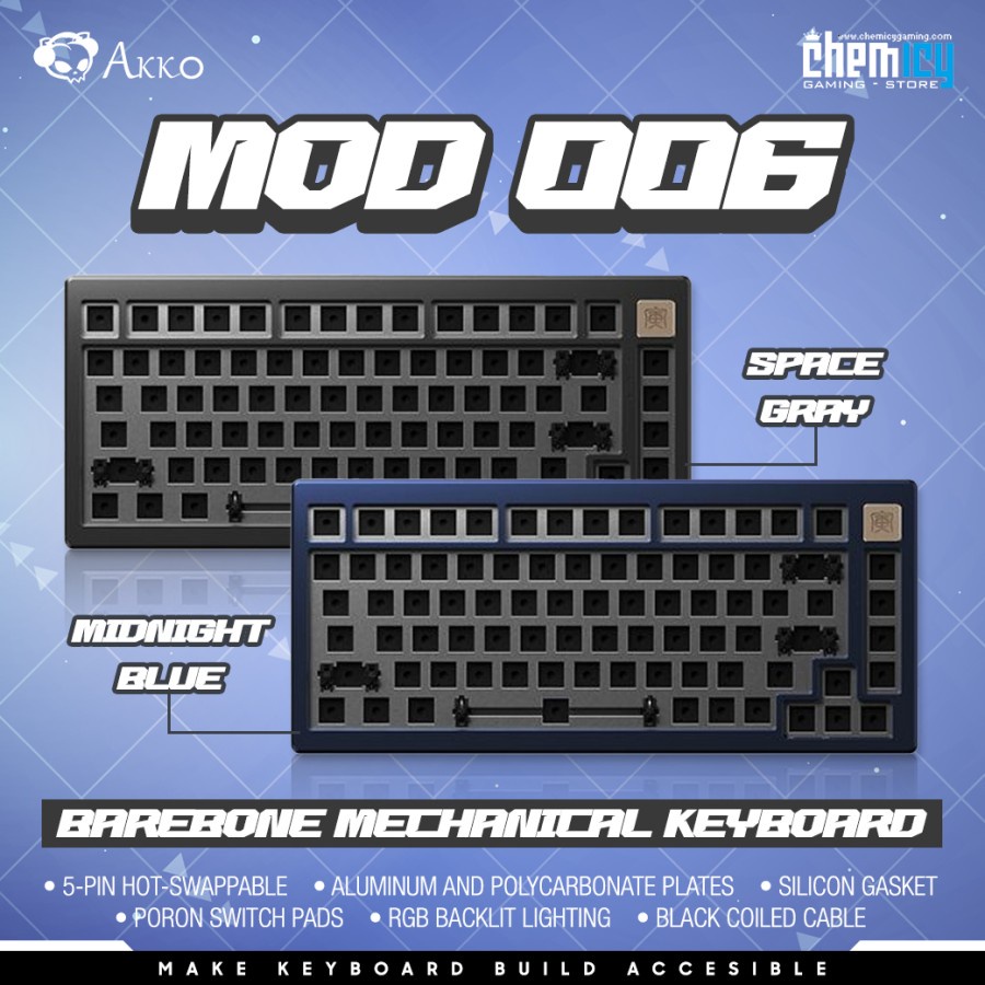 Akko MOD-006 Barebone Mechanical Keyboard Kit