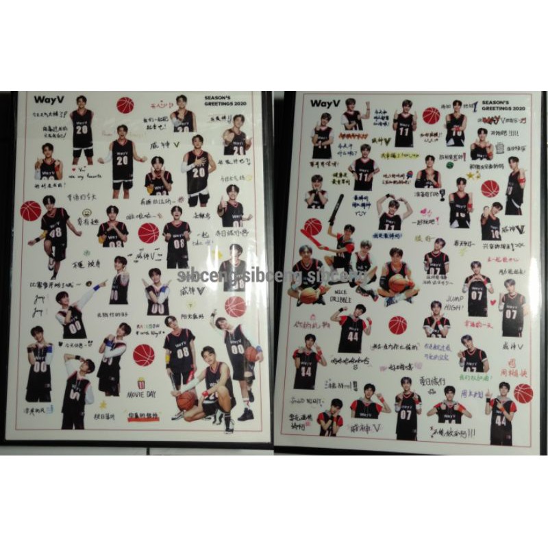 

sticker wayv sg2020