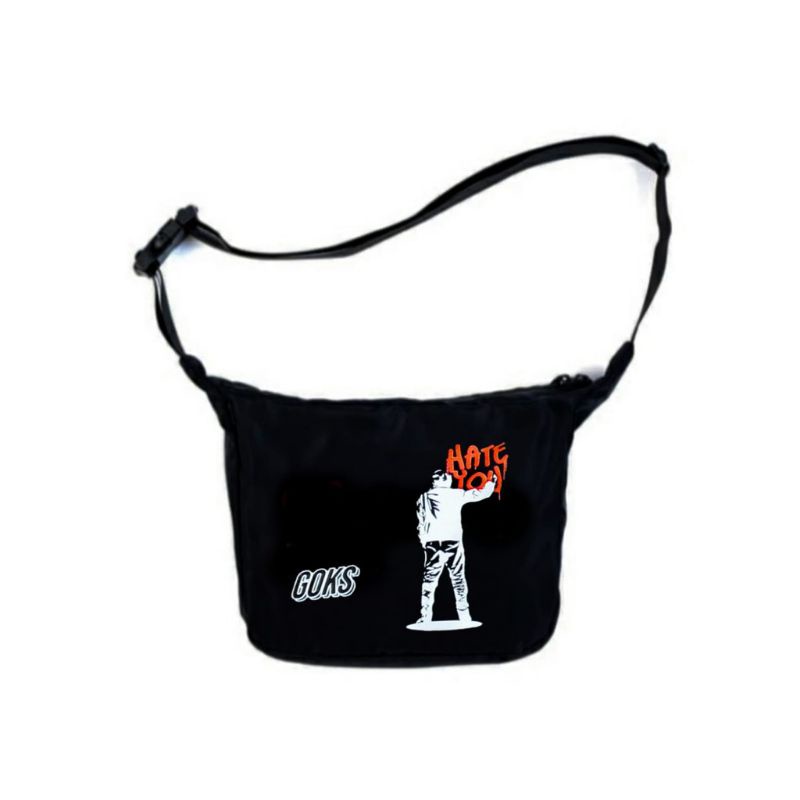 Sling Bag Tas Selempang Tas distro Pria |Goks-Efg|