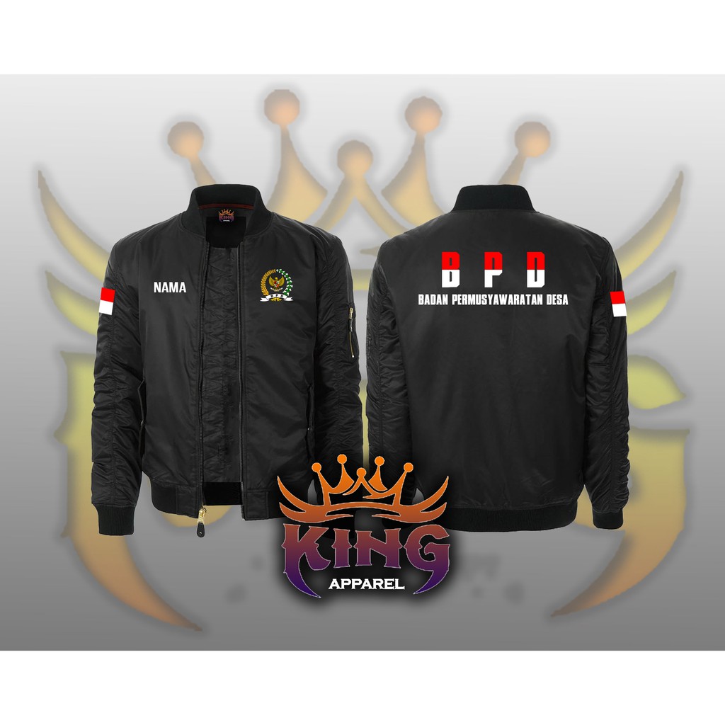 Jaket Bomber BPD Badan Permusyawaratan Desa Bayar Di Tempat COD