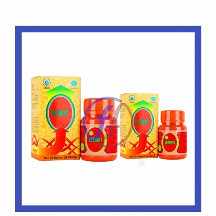 VERMINT KAPSUL CACING 12 / 30 KAPSUL